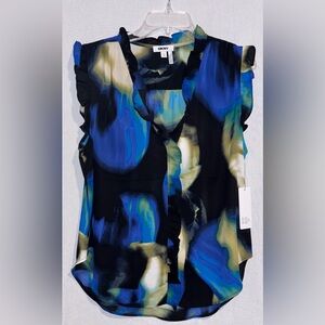 DNKY Women’s Sleeveless Blouse NWT
